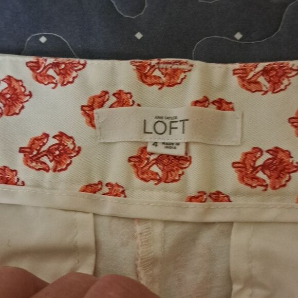Loft Print Women's Shorts size 4 - Picture 2 of 5